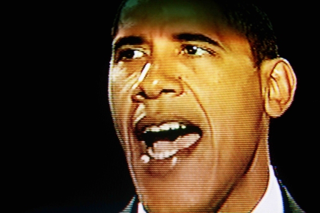 Obama is in my TV (Novembre 2008)